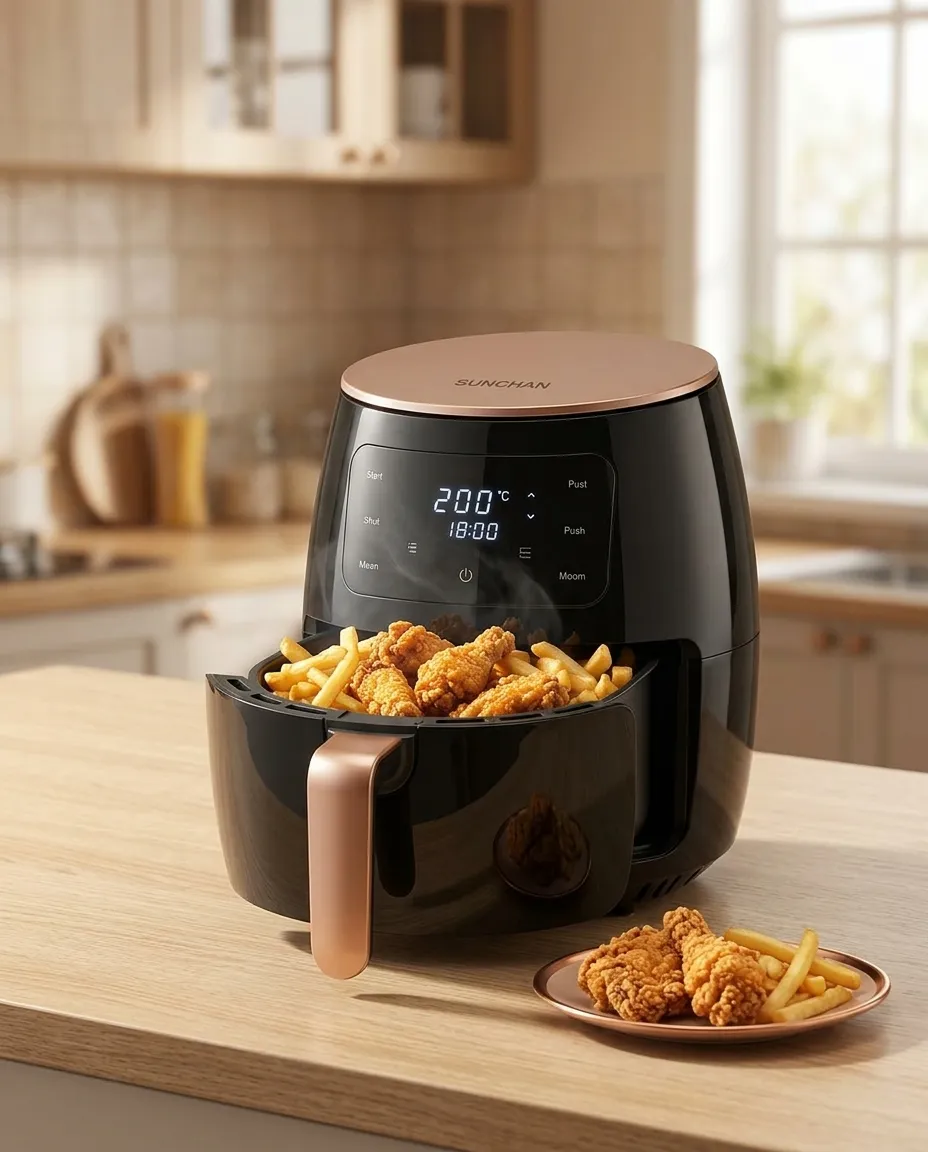 Air Fryer Digital 6 Litros 1500W